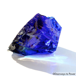 Tanzanite Fire Elestial Sapphire Monatomic Andara Crystal 'Lu·Mi·Nar·Y'