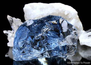 Original Lady Nellie Blue Monatomic Andara Crystal 'Blue Pearl'