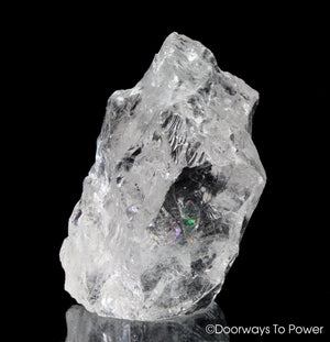 Satyaloka Clear Azeztulite Master Record Keeper Crystal Altar Stone