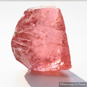 HGW Pink Monatomic Andara Temple Crystal 'Heart of God Within'