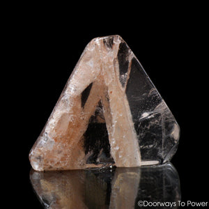 Pink Fire Azeztulite Quartz Crystal Polished & Tumbled Stone