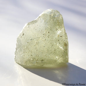 Tibetan Green Sea Foam Elder Andara Crystal 'Mahatmas Wisdom'