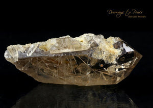 Golden Harmonics Spirit Paths Quartz Crystal