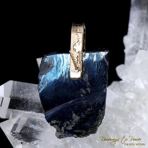 Covellite Light Language Pendant