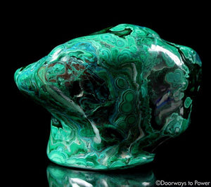 Malachite & Chrysocolla Crystal Specimen 'Stone of the Goddess' A++
