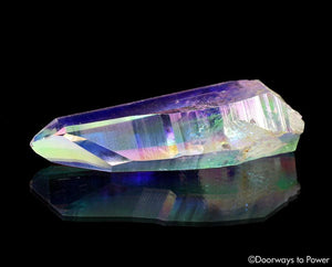 Angel Aura Colombian Lemurian Quartz Record Keeper Crystal 'Cherubim'