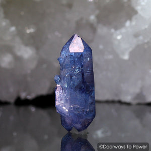 Himalayan Quartz Crystal Tanzan Aura Record Keeper Twin Crystal