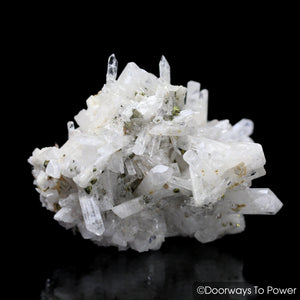 Danburite Quartz Crystals Cluster Pyrite 'Rays of Light' Tantric Twin Synergy 12 Stones