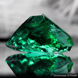 Emerald Green Monatomic Andara Crystal Thoth the Atlantean