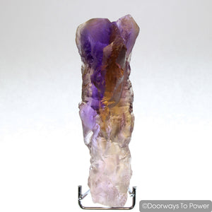 Ametrine Crystal Citrine & Amethyst w/ Record Keepers "A +++ Museum Quality"