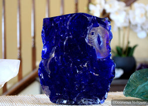 Tanzanite Fire Monatomic Andara Crystal Sculpture