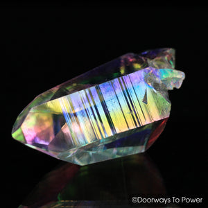 Angel Aura Colombian Lemurian Portal Time Link Record Keeper Crystal 'Cherubim'