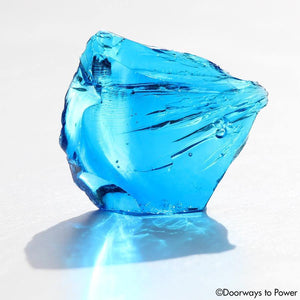 Electric Blue Atlantean Andara Crystal 'Pleiadian Emissaries of the Light'