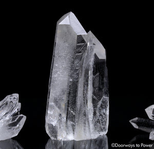 Starseed Lemurian Quartz Tantric Twin Record Keeper Crystal 'Beloved'