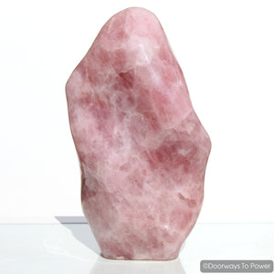 Rose Quartz Free Form Crystal 'Awakened Heart' 48 lbs Blessed & Energized