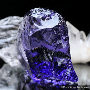 Sovereign Amethyst Monatomic Andara Crystal “SAHASRARA” Altar Stone