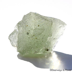 Tibetan Green Sea Foam Elder Andara Crystal 'Mahatmas Wisdom'