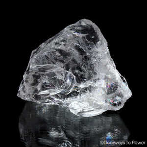 Satyaloka Azeztulite Quartz Record Keeper Crystal synergy 12 stone