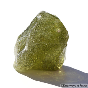 Tibetan Green Sea Foam Elder Andara Crystal 'Mahatmas Wisdom'