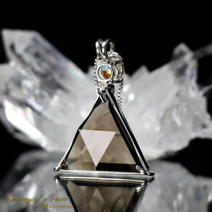 Smoky Quartz Vogel Crystal Pendant