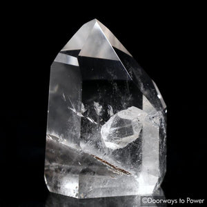 Brookite Manifestation Quartz Point