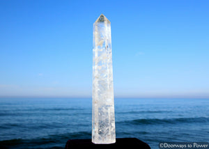 John of God Blessed Healing Quartz Crystal Point