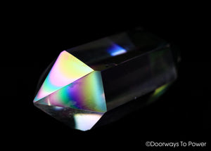 Angel Aura Quartz DT Manifest Spirit Isis Crystal 'Angelic Healer'