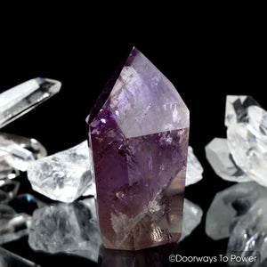 John of God Amethyst Temple Heart Dow Casa Quartz Crystal Point