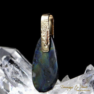 labradorite Light Language Pendant