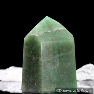 John of God Green Aventurine Master Dow Prosperity Crystal