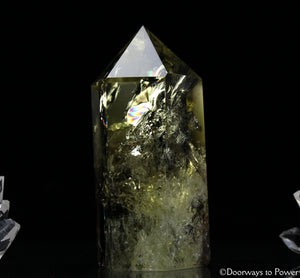 John of God Smoky Citrine Quartz Crystal Point