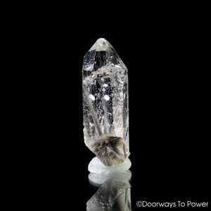 Brookite in Quartz Crystal Record Keepers & Rutiles Rare Synergy 12 Stone