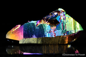 Titanium Aura Quartz DT Master Record Keeper Crystal 'Energetic Perfection'