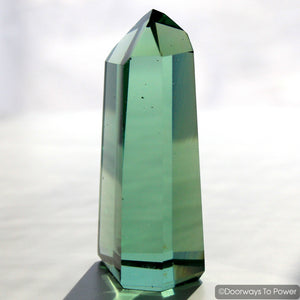 John of God Crystal Green Obsidian Casa Crystal Master Dow