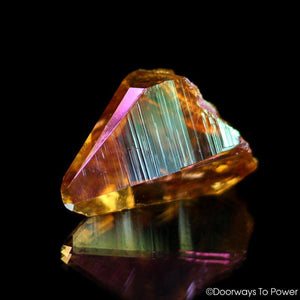 Golden Aura Lemurian Seed Isis Crystal Record Keeper 1