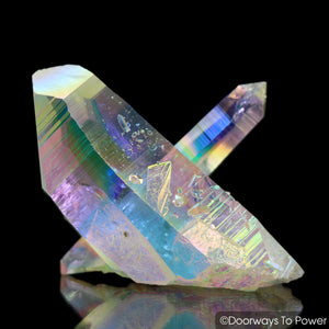 Angel Aura Lemurian Record Keeper Crystal
