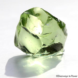 Terra Olive Earth Shaman Andara Crystal Pod 'One Who Sees in the Dark'