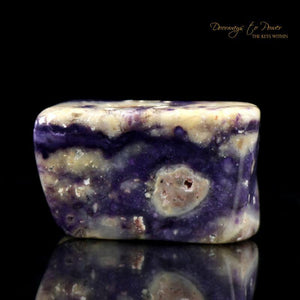 Violet Flame Opal Tumbled Stone