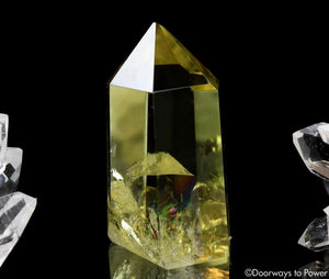 Citrine Isis Quartz Crystal Abundance Stone