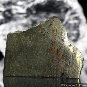 Healers Gold Crystal Polished Slice 'Attracts Power' A+++