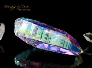 Angel Aura Colombian Lemurian Quartz Isis Crystal 'Cherubim'