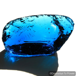 Electric Blue Atlantean Monatomic Andara Crystal 'Pleiadian Emissaries of the Light'