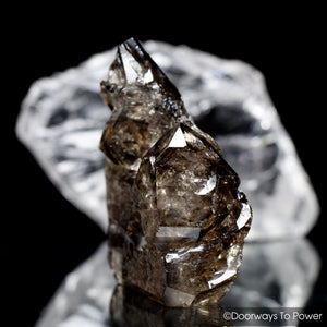 Smoky Elestial Quartz Crystal Namibia