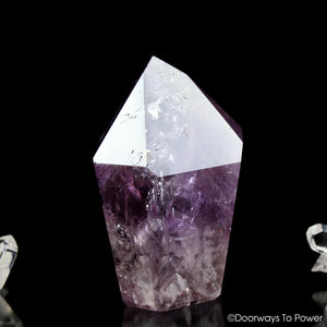 John of God Amethyst Master Integration Transmitter & Devic Temple Casa Crystal Point