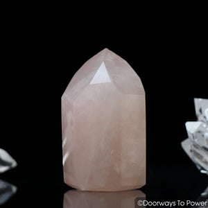 John of God Blessed Rose Quartz Casa Crystal Master Dow
