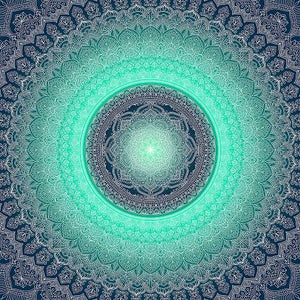 Ethereal Mint Monatomic Andara Crystal Mt Shasta 'ANAHATA'