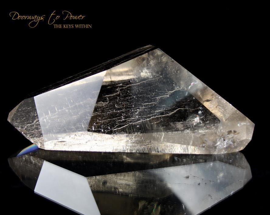 Golden Lemurian Crystal 'Light Language' 9D 