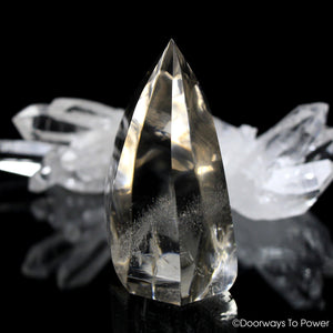 John of God Blessed Citrine Quartz Casa Crystal Flame