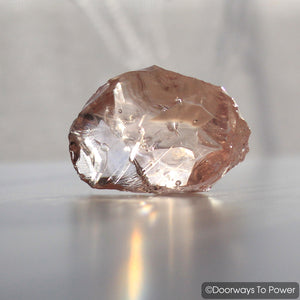 HGW Pink Monatomic Andara Crystal 'Cosmic Heart'