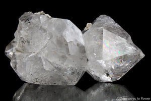 Herkimer Diamond Double Terminated Twin Crystal